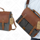 Lifewit Genuine Leather Vintage 15.6"Laptop Messenger Bag, $42 with code PLTAXKZI
